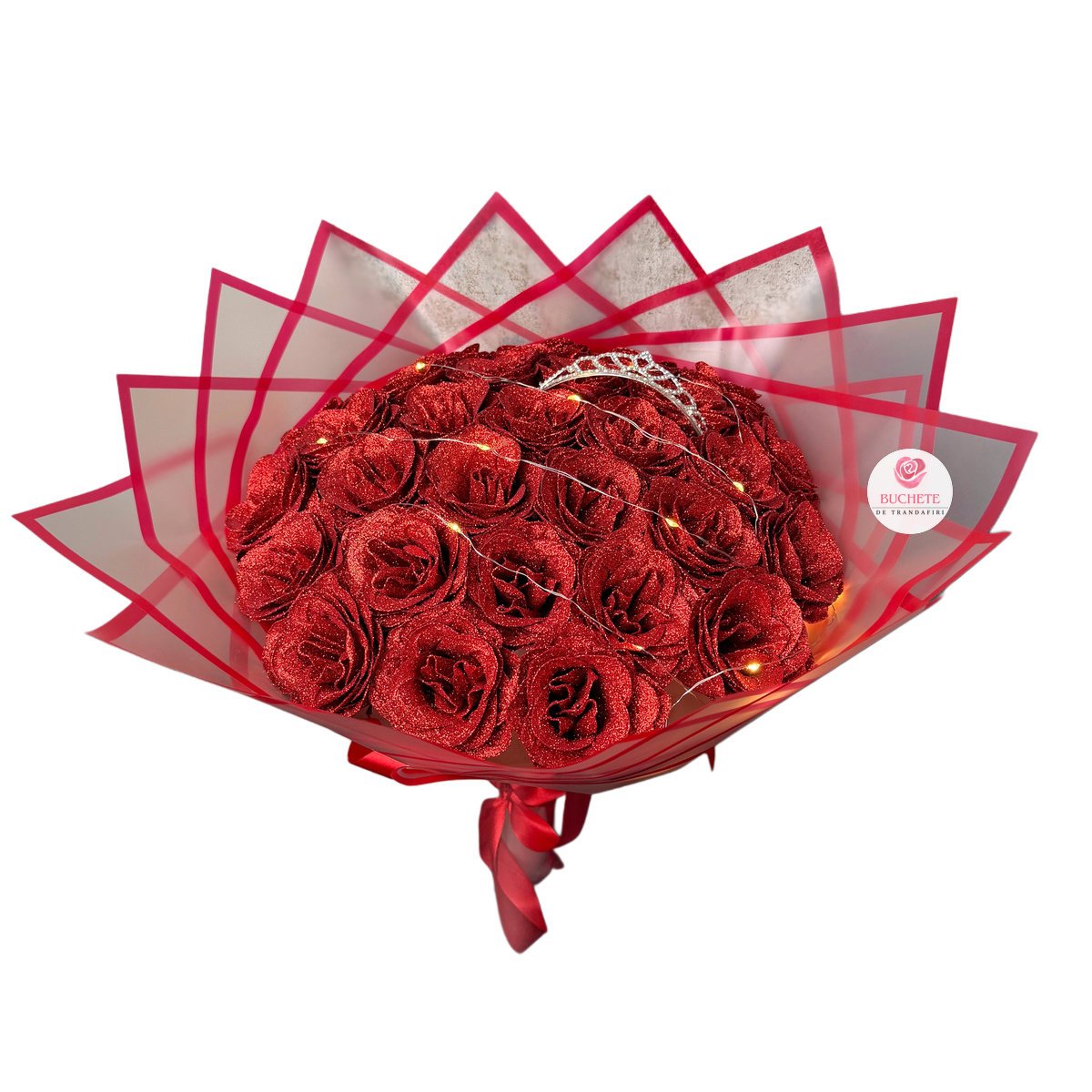 Buchet-de-flori-cu-sclipici-1 Buchet de flori cu sclipici Rosu