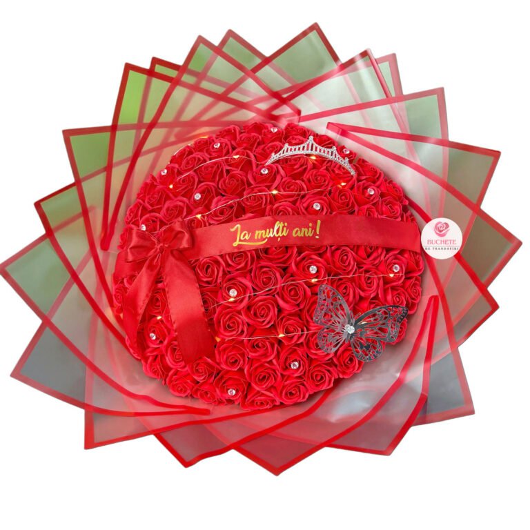 Buchet Trandafiri 101 Rosu