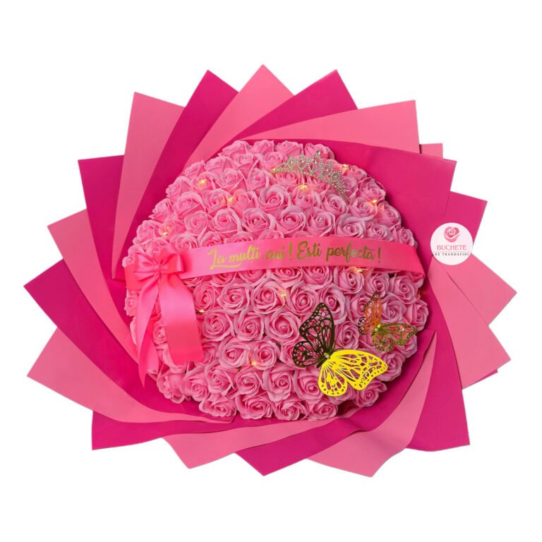 Buchet Trandafiri sapun 101 Roz