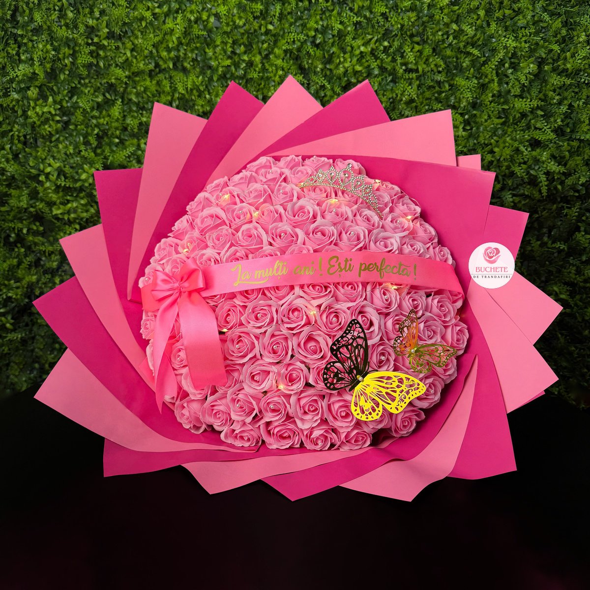 Buchet Trandafiri sapun 101